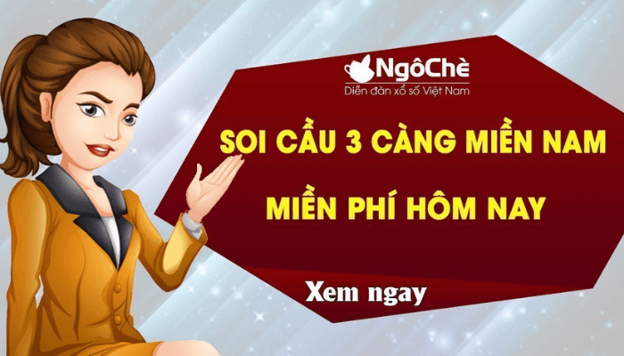 soi cầu 3 càng miền nam